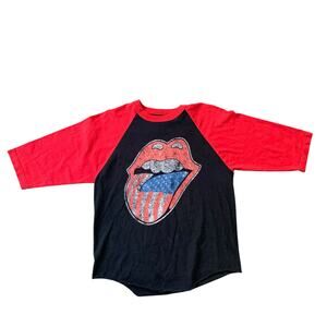 Zipcode Rolling Stones tongue graphic t-shirt - Medium